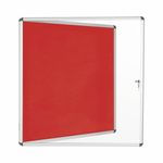 Enclore Display Case Red Felt 12Xa4