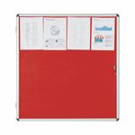 Enclore Display Case Red Felt 12Xa4