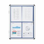 Enclore Display Case Blue 4Xa4