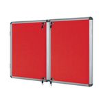 Enclore Display Case Red Felt 32Xa4
