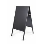 Bi-Office Black A Frame Chalk Board