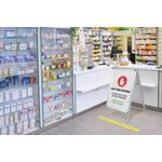 A- Poster Display Freestanding A0