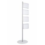 Snap Display Post Alm A4 Pk4