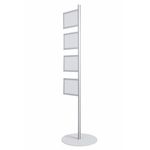 Snap Display Post Alm A4 Pk4