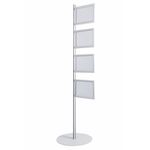 Snap Display Post Alm A4 Pk4