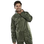 Nylon B-Dri Jacket Olive Green S