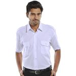 Pilot Short Sleeve Shirt White 19