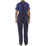 Beeswift Bib/Brace Ctn Drill Nblu 38