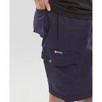 Cargo Pocket Shorts Navy Blue 40