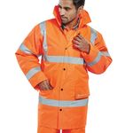 Constructor Hi Vis Jacket Orange S