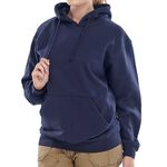 Hooded Sweatshirt Navy Blue M