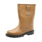 Dd Pu Rigger Boots 1Pr Tan 6