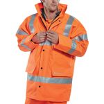 4 In 1 Jacket/Bodywarmer Orange 4Xl
