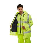 4 In 1 Jacket/Bodywarmer Syellow 3Xl