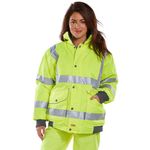 Hi Vis Bomber Jac Saturn Yellow M