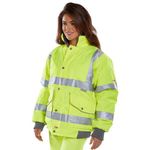 Hi Vis Bomber Jac Saturn Yellow M