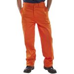 Fire Retardant Trousers Orange 40