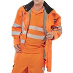 Elsener 7In1 Hi Vis Jacket Org 3Xl