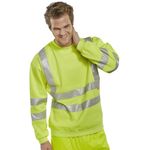 Beeswift Hi Vis Sweatshirt Sylw Xl