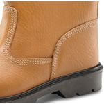 Dd Pu Rigger Boots 1Pr Tan 4