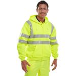 Zip Up Hooded Sweatshirt Syellow 2Xl