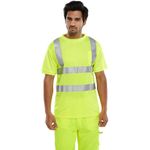 Crew Neck T-Shirt Syellow 3Xl
