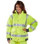 Hi Vis Bomber Jac Saturn Yellow 4Xl