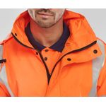 Jubilee Hi Vis Jacket Orange M