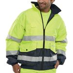 Europa Bomber Jacket Sylw/Navy M