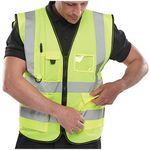 Exec Hi Vis Waistcoat Syellow 2Xl