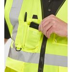 Exec Hi Vis Waistcoat Syellow 3Xl