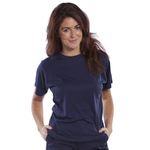 Beeswift T-Shirt Navy Size Medium
