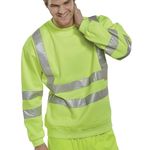 Beeswift Hi Vis Sweatshirt Sylw 4Xl