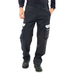 Arc Flash Trousers Dark Navy Blu 28T
