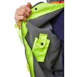Hivis Fleece Lnd Bomber Jac Sylw Lg