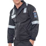 Arc Woven Jacket F/R Navy Blue 2Xl