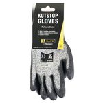 Kutstop Polyurethane Glvs 1Pr Blk L