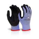 Beeswift Builders Gloves 1Pr Blk L