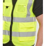 Exec Hi Vis Waistcoat Syellow S