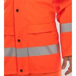 Beeswift Bseen Pu Jacket Orange Xl