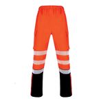 Deltic Hi Vis Over Trs L Org/Blk