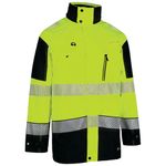 Deltic Hivis Jacket Syellow/Nblu 6Xl