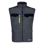 Flexworkwear Gilet Grey/Black 4Xl