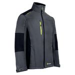 Flexsoftshell Jacket Grey/Black 5Xl