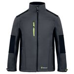 Flexsoftshell Jacket Grey/Black 5Xl