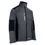 Flexsoftshell Jacket Grey/Black 2Xl