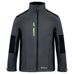 Flexsoftshell Jacket Grey/Black 2Xl