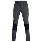 Flexworkwear Trousers Grey/Blk 50T