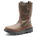 Sherpa Rigger S3 Boots 1Pr Brown 9