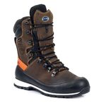 Forestry Chainsaw Boots 1Pr Brown 6